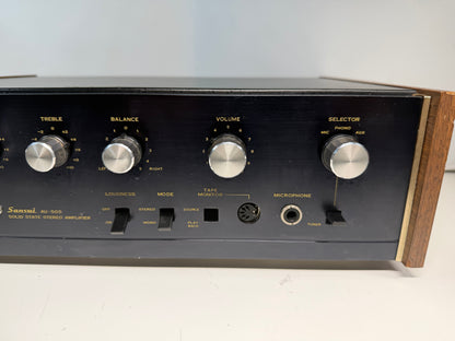 Sansui AU-505 Integrated Amplifier DeoxIT Cleaned Tested