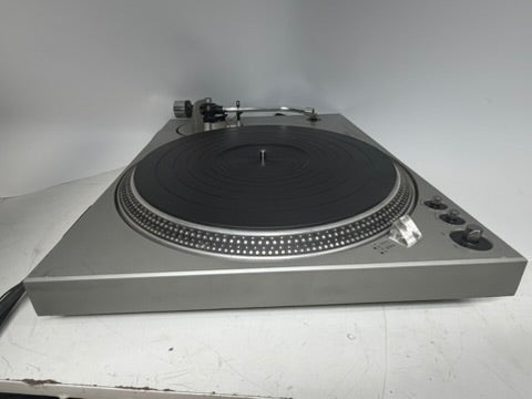 Technics SL-1700 Direct Drive Turntable Tested Working No Dust Cover - DeoxIT Serviced