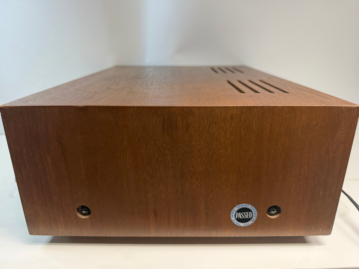 Sansui 1000X Receiver & SR-525 Turntable Vintage Stereo System Tested