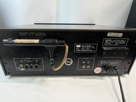 Sansui TU-517 AM/FM Tuner – Serviced (DeoxIT), Custom Green Lights, Fully Tested