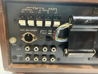 Vintage Sansui 350A Stereo Receiver DeoxIT Serviced Tested Working