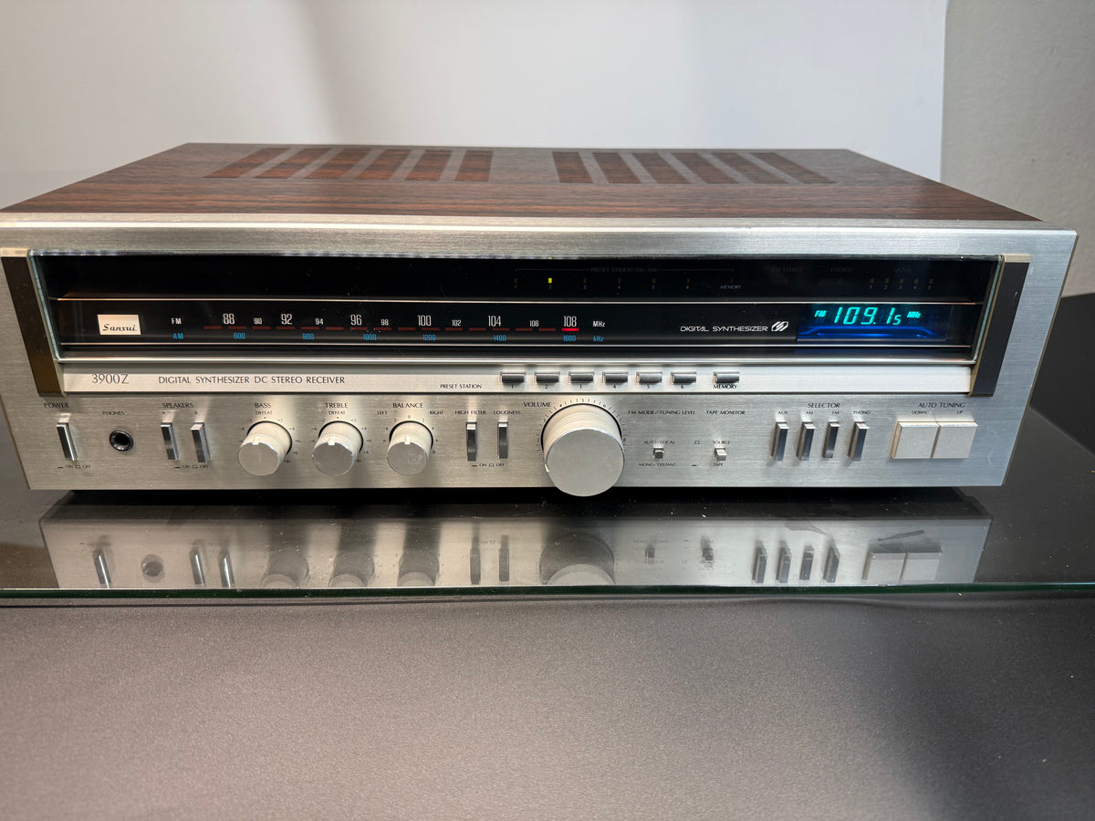 Sansui 3900Z Receiver FR-1080 Turntable Ortofon Cartridge Vintage System