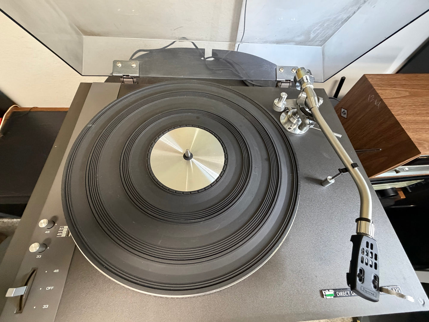 Custom Sansui SR-525 w/ Micro Seiki MA-202 MkII Tonearm & Sansui Headshell w/SN27 Cart