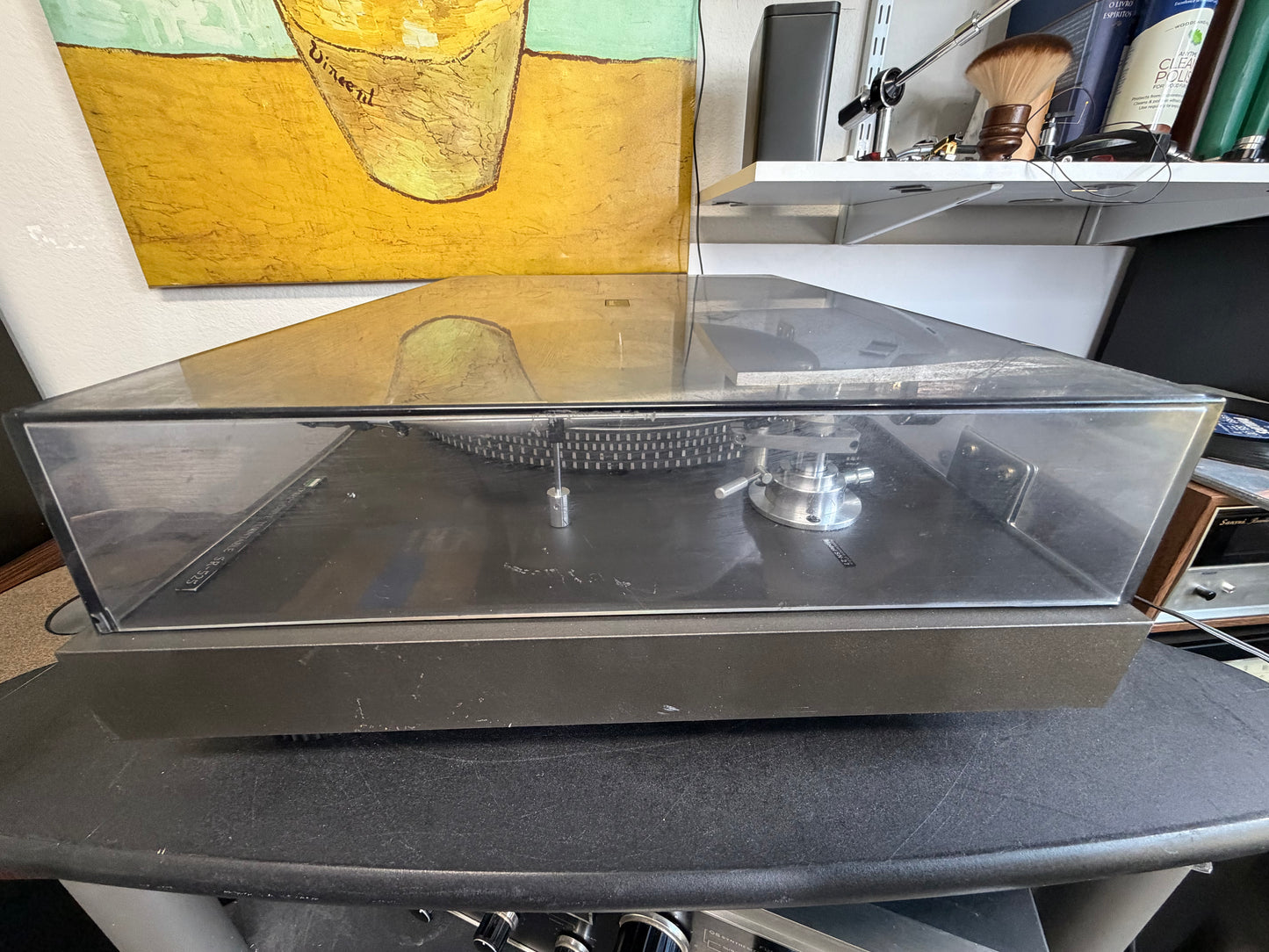 Custom Sansui SR-525 w/ Micro Seiki MA-202 MkII Tonearm & Sansui Headshell w/SN27 Cart