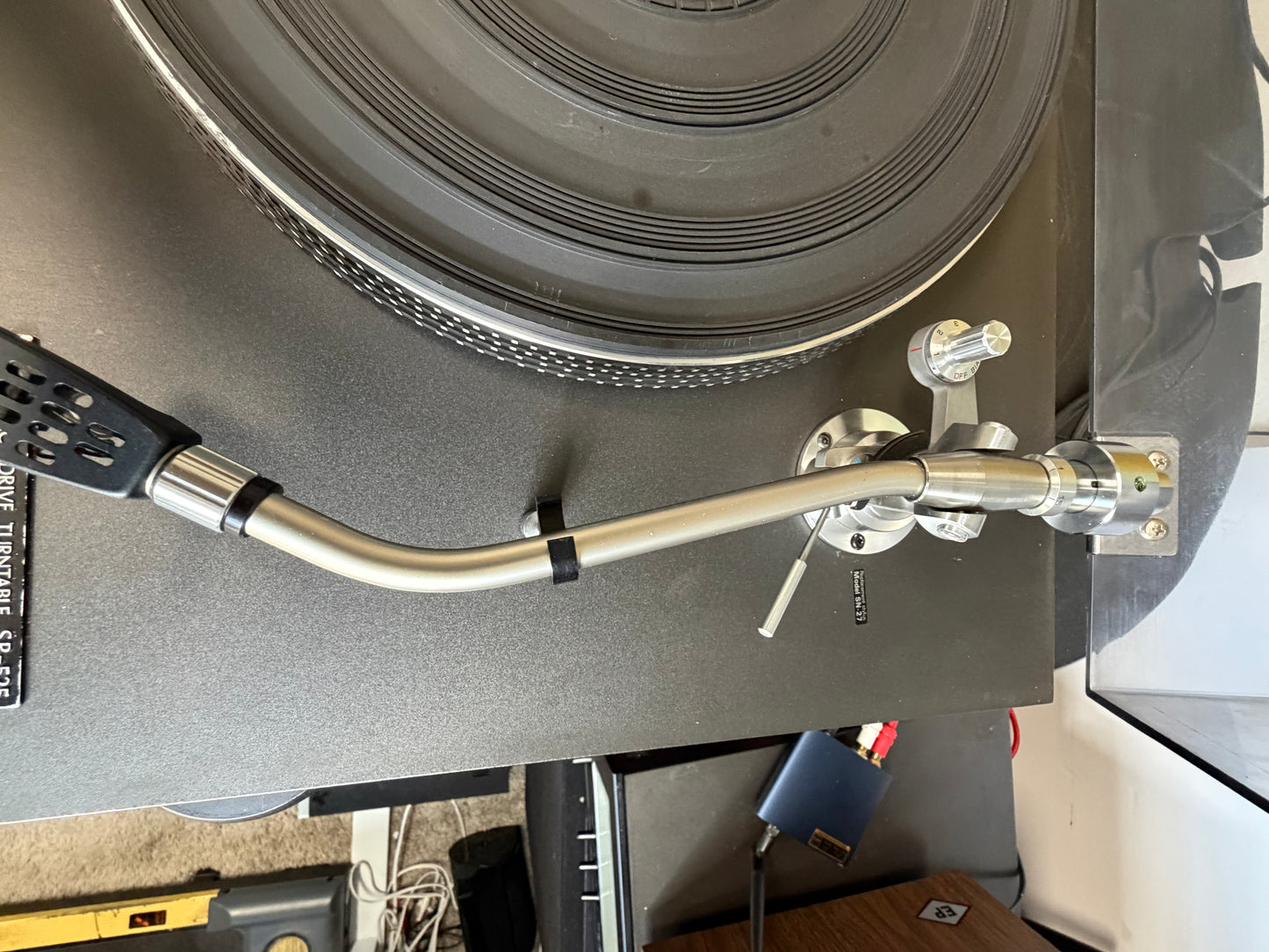 Custom Sansui SR-525 w/ Micro Seiki MA-202 MkII Tonearm & Sansui Headshell w/SN27 Cart