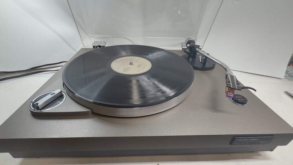 Micro Seiki MB-10 Belt-Drive Turntable – New Belt, Tested
