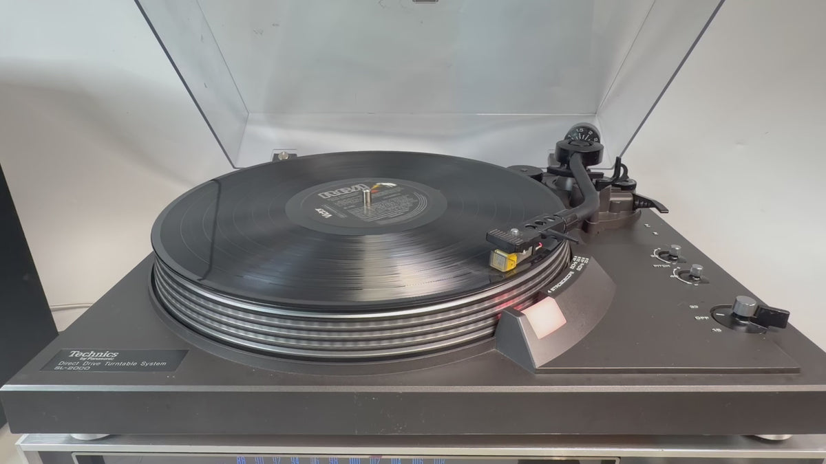 Technics SL-2000 Direct Drive Turntable Tested Working Great Condition