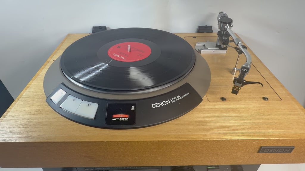 Denon DP-3000 Custom Turntable Audio Technica AT-1009 Empire Cartridge